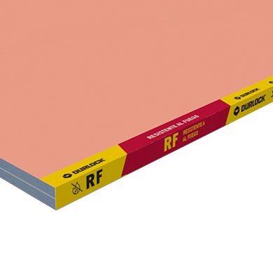 Placa Resistente al Fuego 12,5mm Durlock